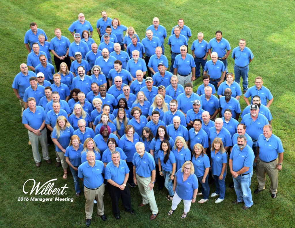 Managers and employees gather for the 2016 Managers Meeting in Overland Park